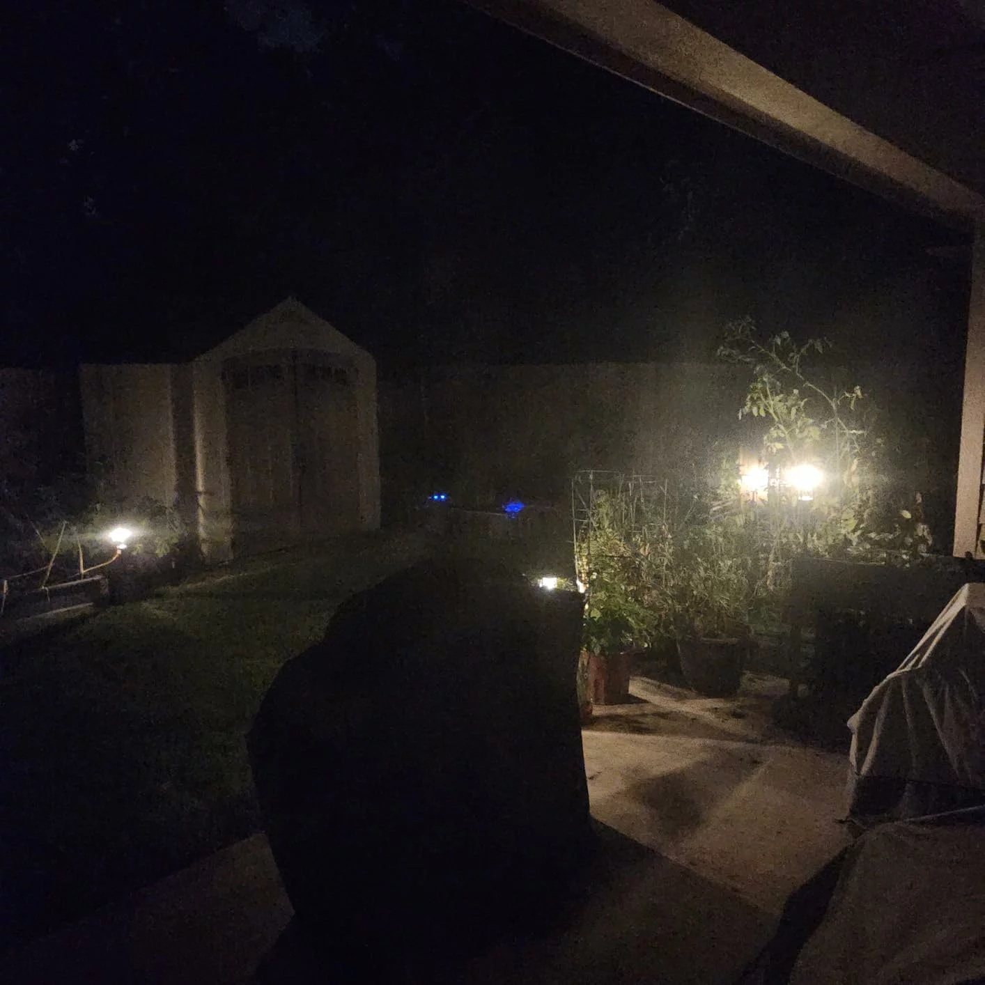 Click to view full screen BITPOTT 8-Pack Bright Solar Pathway Lights - Solar Powered Outdoor Garden Lighting, IP65 Waterproof, Auto On/Off for Lawn, Patio, Walkway, Driveway, and Landscape Decor photo review