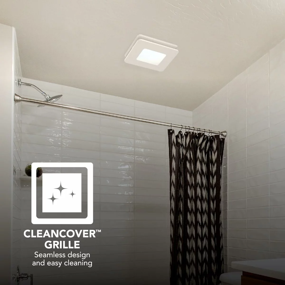 Broan NuTone BEL8 Bathroom Ventilation Fan with LED Light 80 CFM Quiet 1.5 Sones ENERGY STAR Certified Exhaust Fan for Bathrooms 7