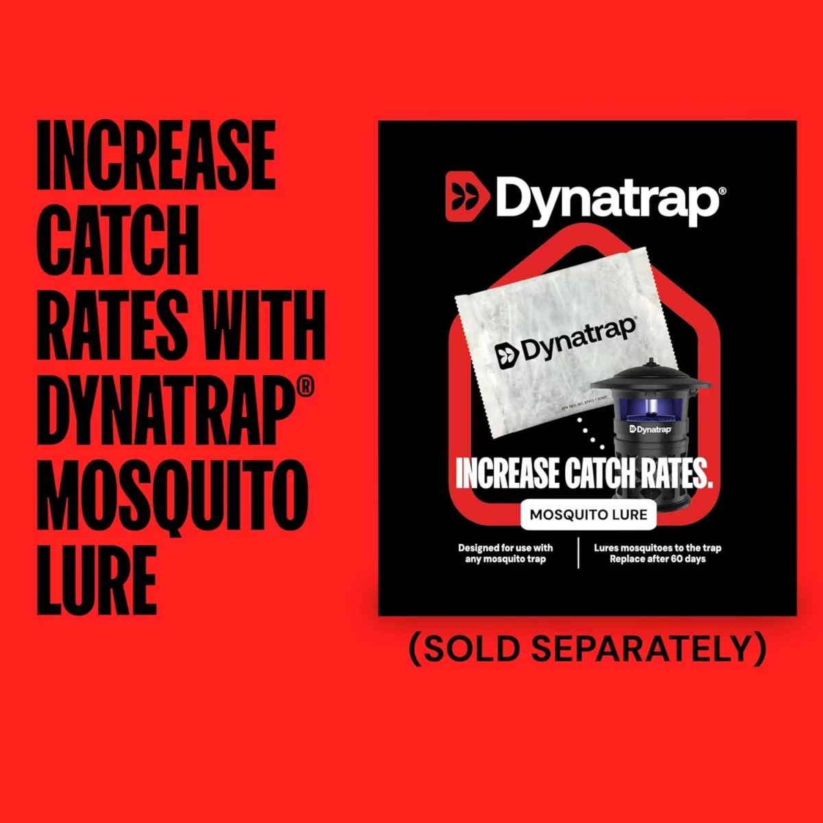 DynaTrap DT2030SR Fly Trap Outdoor Mosquito and Flying Insect Killer for 1 Acre Kills Flies Gnats Wasps Bug Zapper Alternative Black 9