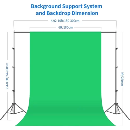 Neewer Photography Lighting Kit with Backdrops 2