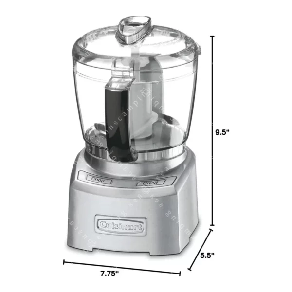 Collection 4-Cup Chopper & Grinder – Die-Cast Housing, Compact Food Processor