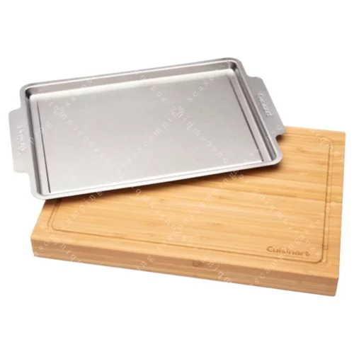 Cuisinart Bamboo Cutting Board with Hidden Tray 2