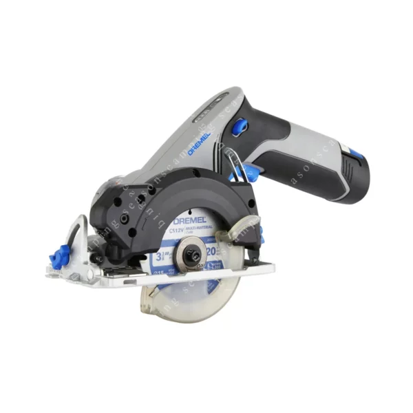 Dremel Blueprint CS12V-S1 12V Compact Circular Saw – Integrated Laser Guide, 2Ah Li-Ion Battery & 3-3/8" Multi-Material Blade
