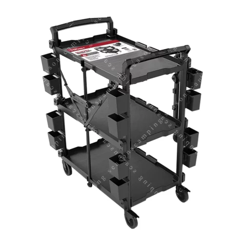 Hyper Tough Hyper Stack New Foldable Collapsible Utility Cart Black 1 ta 2025 01011 1