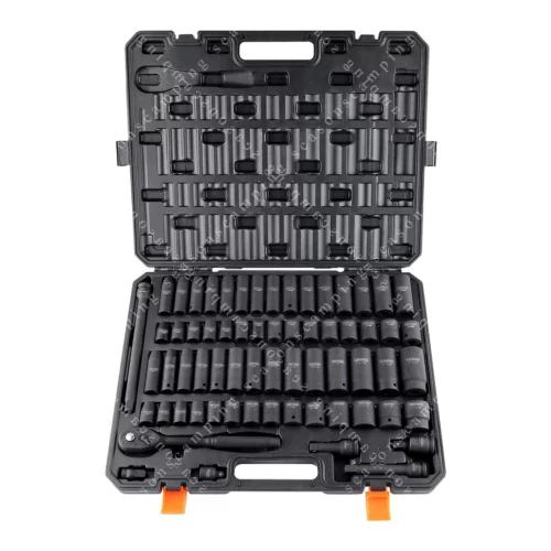 SKYSHALO SS213878655 12 Impact Socket Wrench Set 65 Piece 9