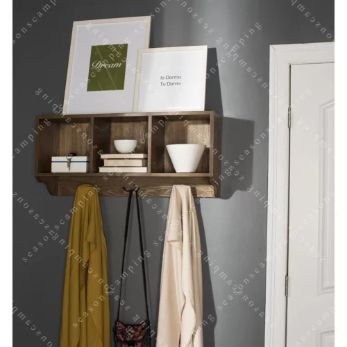 Safavieh Alice Wall Shelf with Three Storage Compartments White 5