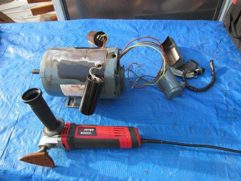 Click to view full screen AVID POWER 3.5A Oscillating Tool Kit with 6 Variable Speeds, 13 Saw Blades, Auxiliary Handle & Bag Set photo review