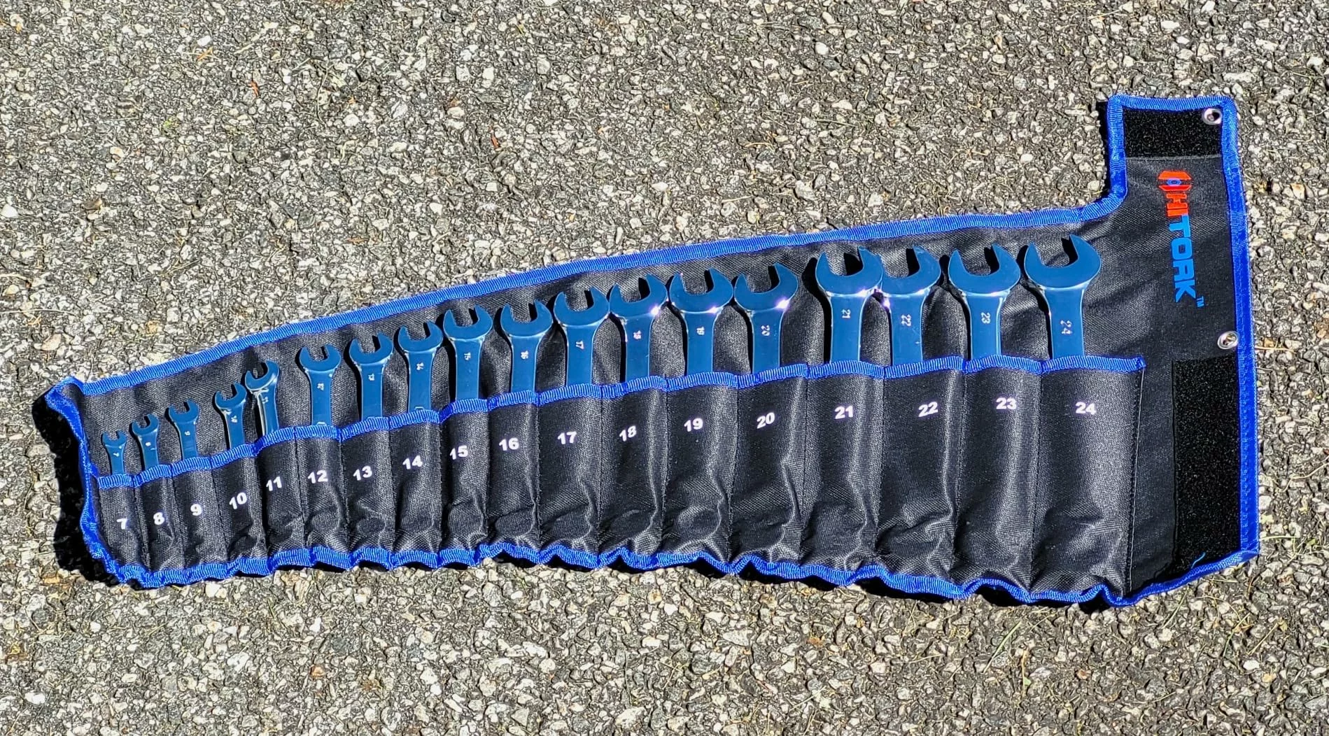 Click to view full screen 32Pcs Wrench Set SAE & Metric 20 Standard 12 Stubby Combination Wrenches Offset With Organizer Tray For Auto Home Repair photo review