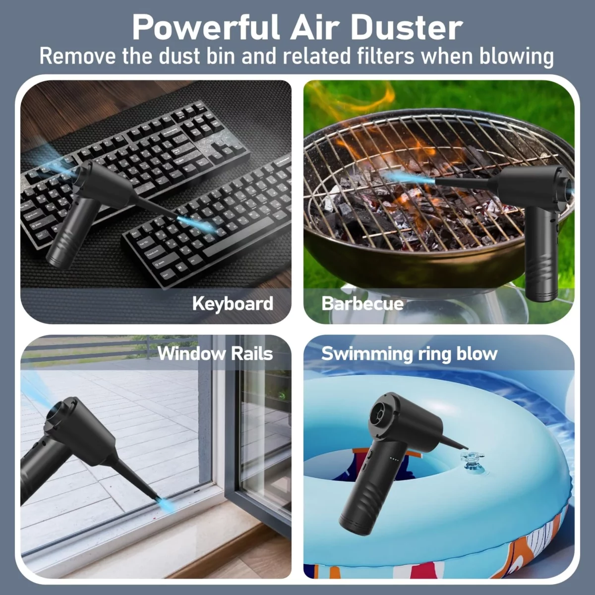 Compressed Air Duster Electric Computer Vacuum Cleaner for Keyboard Duster Cleaning Dust Vacuum Cord 03