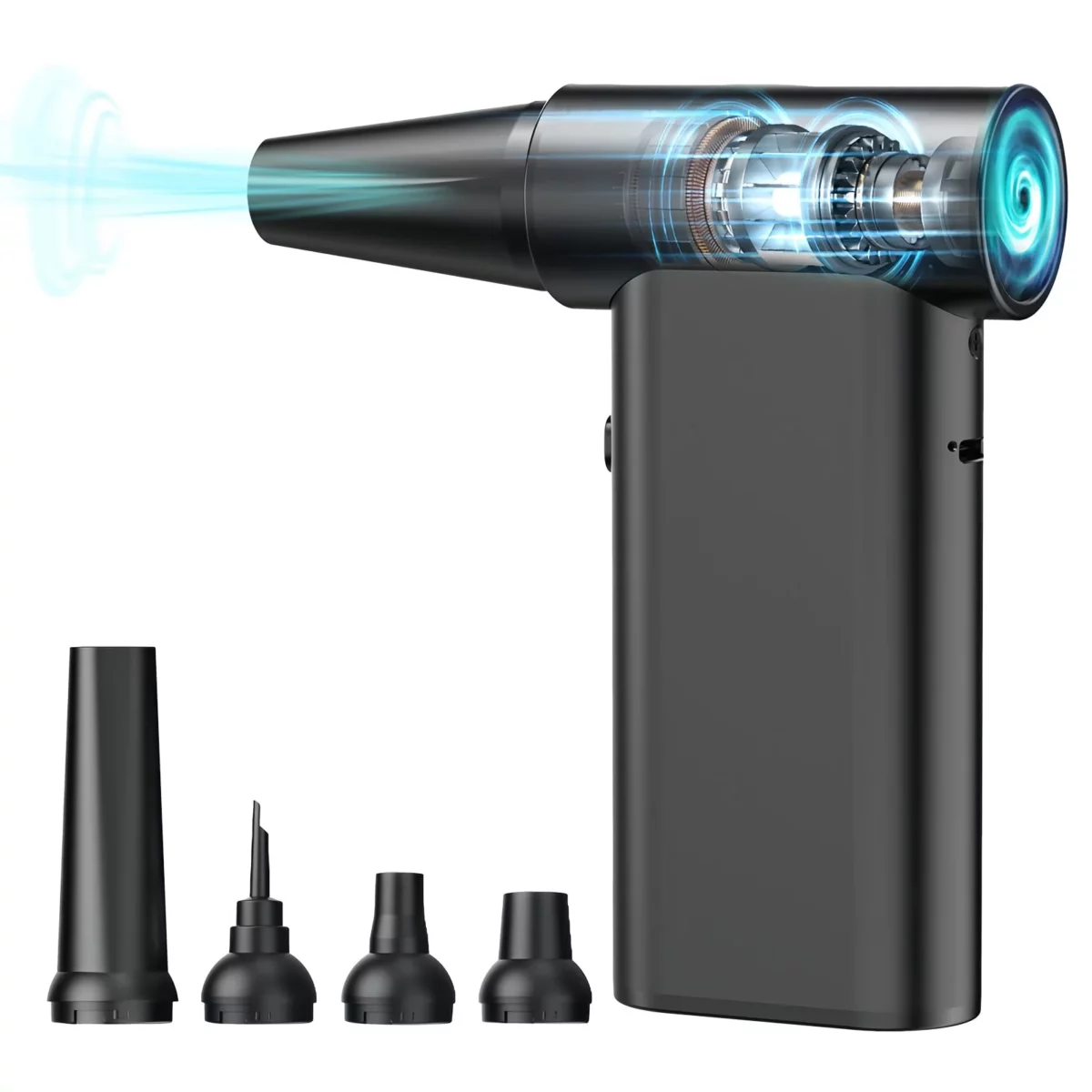 Electric Compressed Air Duster 4 Gear Adjustable 180000 RPM Air Blower 8000 mAh Rechargeable Cordl 07