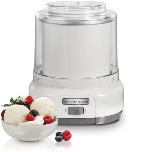 Hamilton Beach Electric Automatic Ice Cream Maker Frozen Yogurt Sorbet Custard 1.5 quar 1