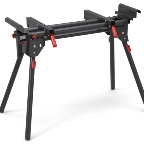 Hyper Tough Hyper Stack Heavy Duty 500 lb Miter Saw Stand Supports 10 Boards 01