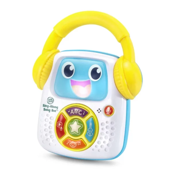 Early Learning Educational Light Up Music Keyboard  Sing-Along Song Bot, Gift Toys for 0-18M Boys Girls Toddlers