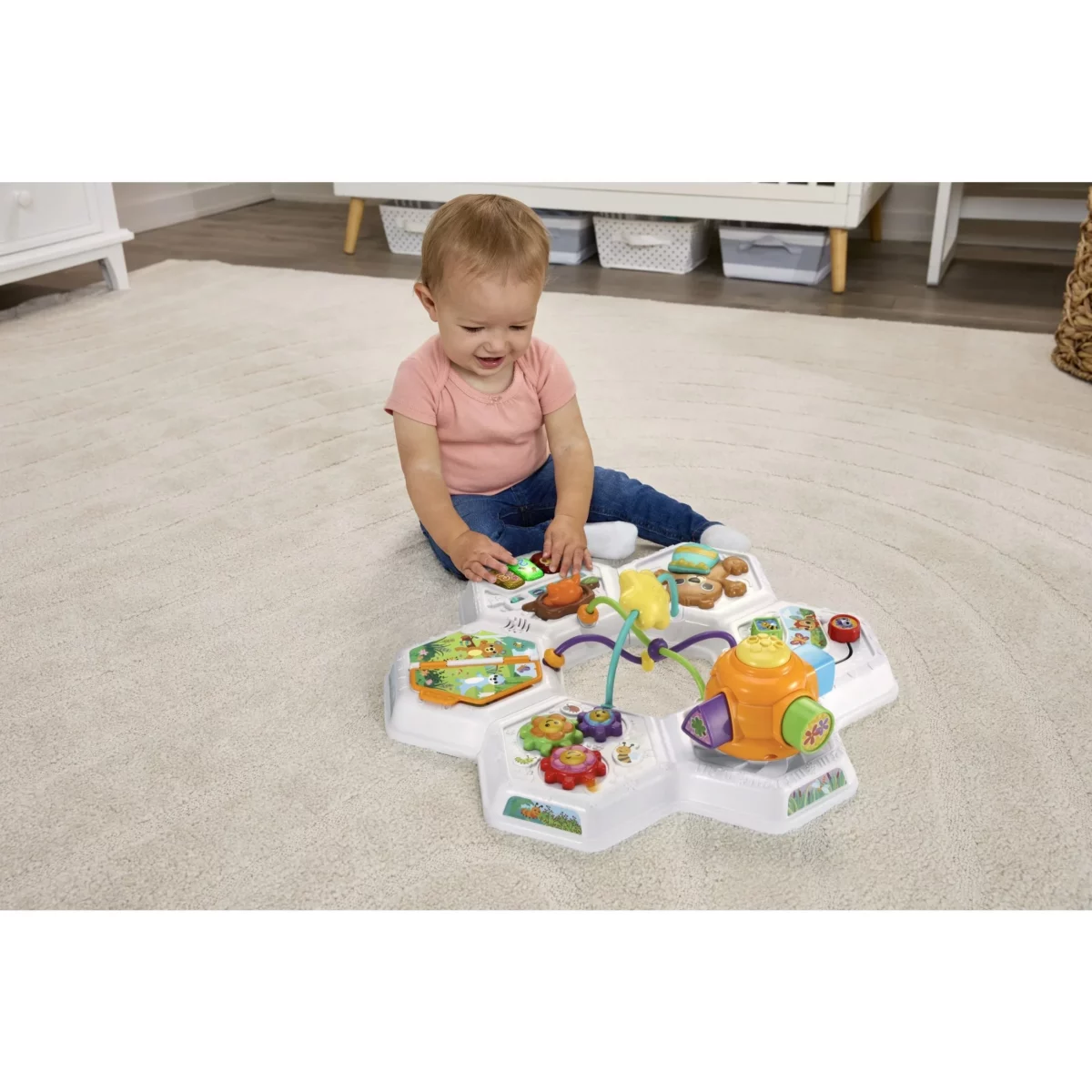 VTech Buzz Learn Activity Table with Accessories Baby and Toddler Toys 06