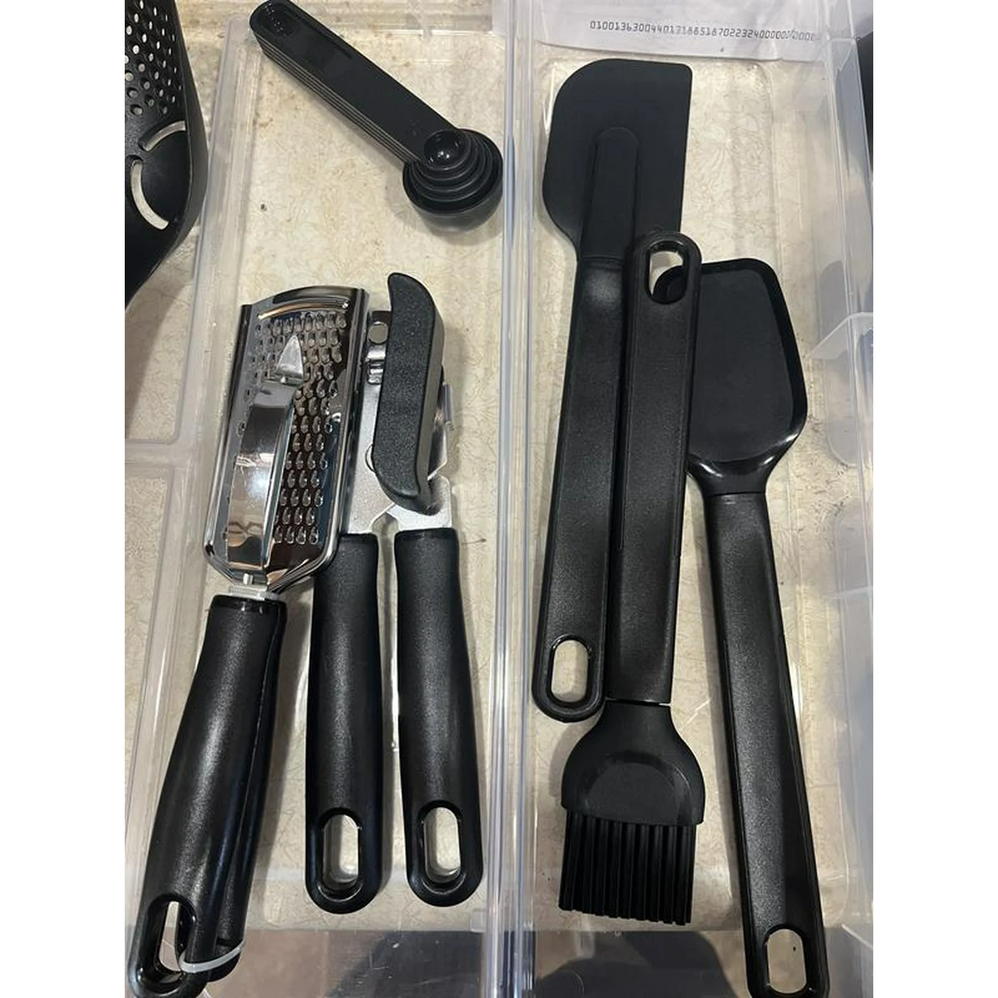 Click to view full screen Kitchen Utensils Set 36Pcs Silicone Cooking Utensil Set With Wooden Handles Heat Resistant Spatula Tools For Nonstick Cookware photo review
