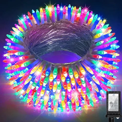 1500LED Christmas Lights Outdoor Use 470ft 12 Modes Multicolor LED String Lights with Timer Dimmabl 08