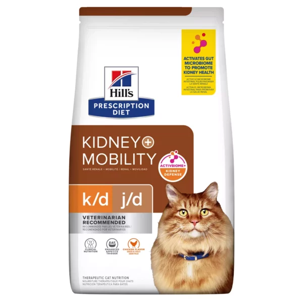 Hil-l's Kidney Care + j/d Dry Cat Food - Chicken