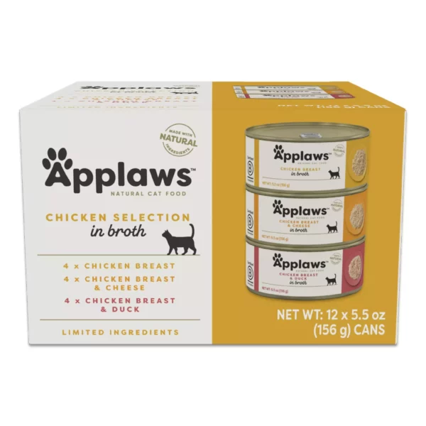 Tiki-C Natural Cat Food - Variety Pack, Natural 12ct