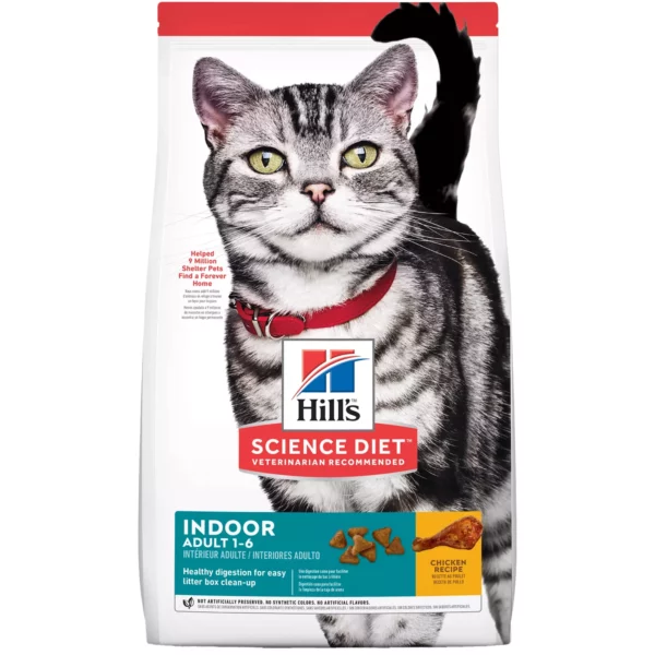 Hil'l-s Indoor Adult Dry Cat Food - Chicken