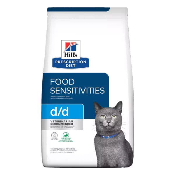 Hil-l's Skin/Food Sensitivities Dry Cat Food - Grain Free, Duck & Green Pea