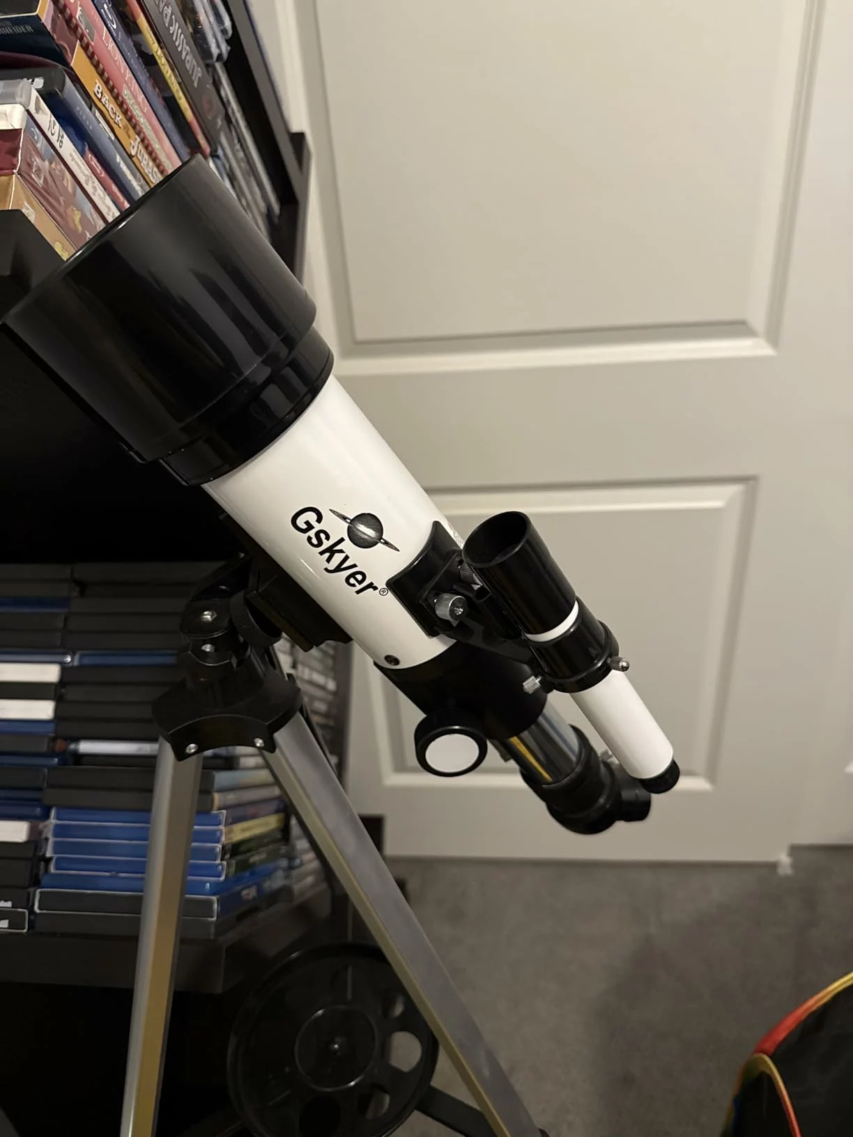 Click to view full screen Gskyer Refracting Telescope 70mm 400mm, Portable AZ Mount Travel Telescope For Beginners With Phone Adapter & Bag photo review