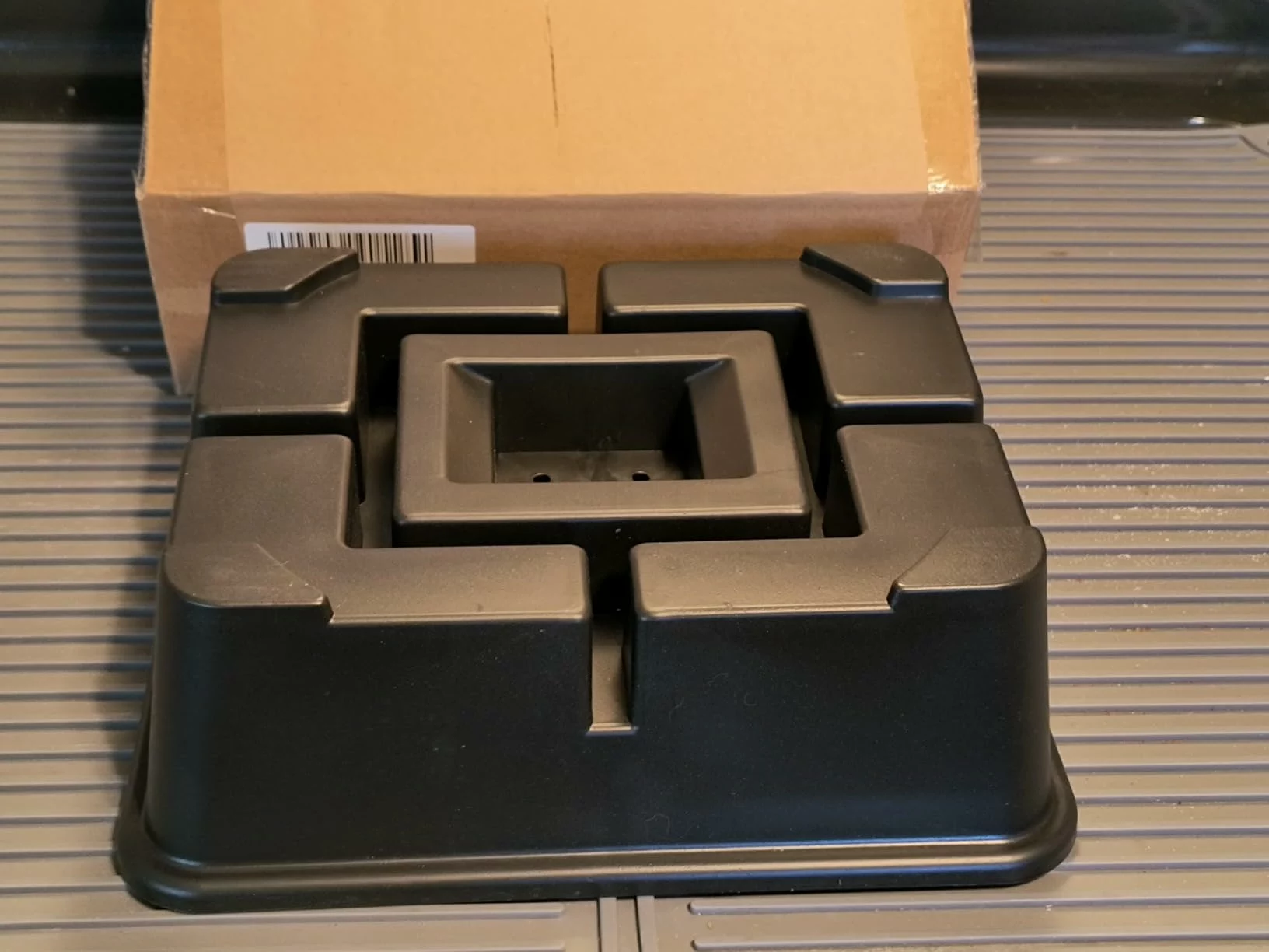 Click to view full screen Heavy Duty RV Stabilizer Jack Block, 1 Pack Trailer Jack Support 15,000lbs for Any Tongue Jack, Post, Foot, or Camper Stabilizer photo review