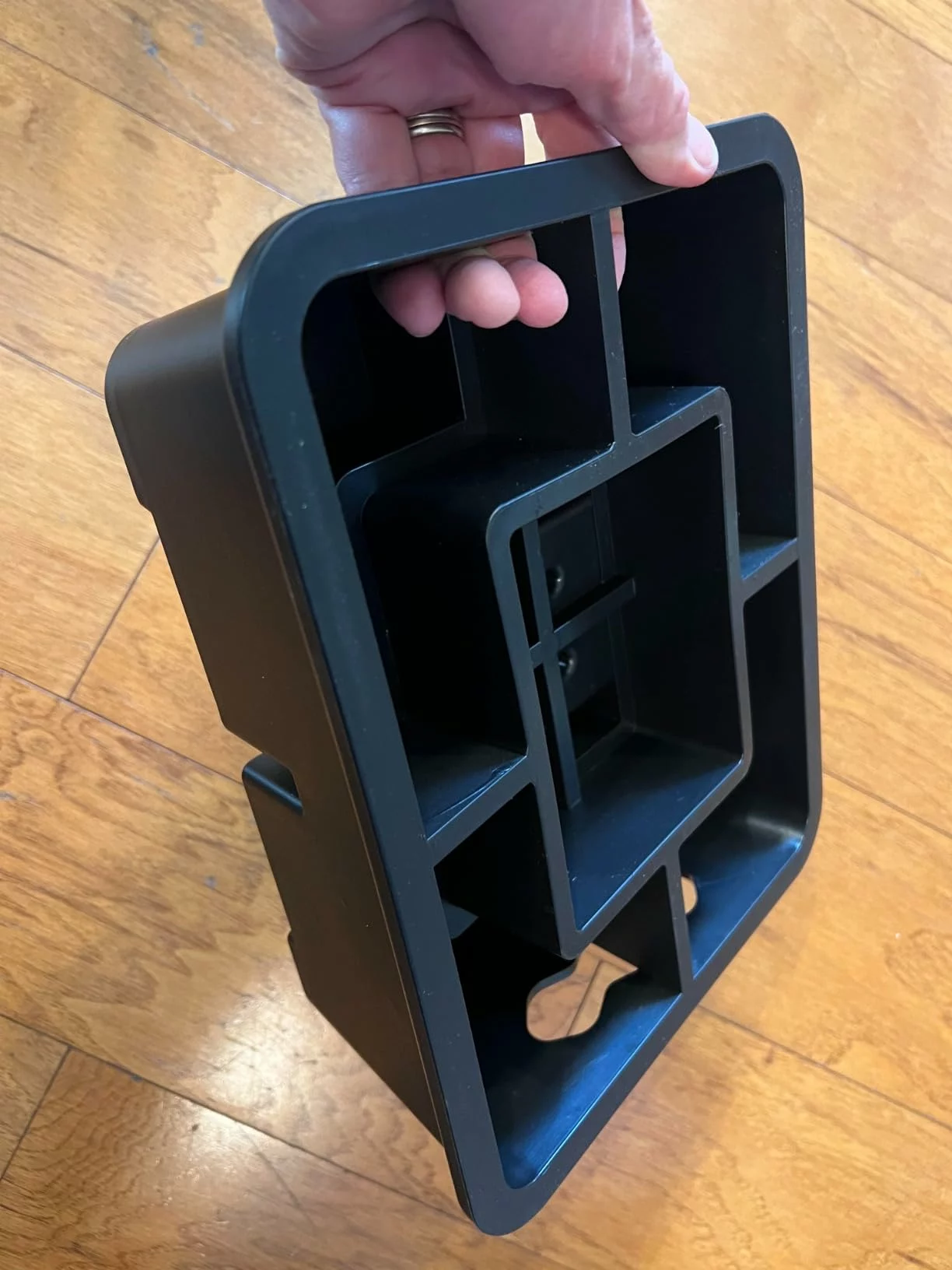 Click to view full screen Heavy Duty RV Stabilizer Jack Block, 1 Pack Trailer Jack Support 15,000lbs for Any Tongue Jack, Post, Foot, or Camper Stabilizer photo review