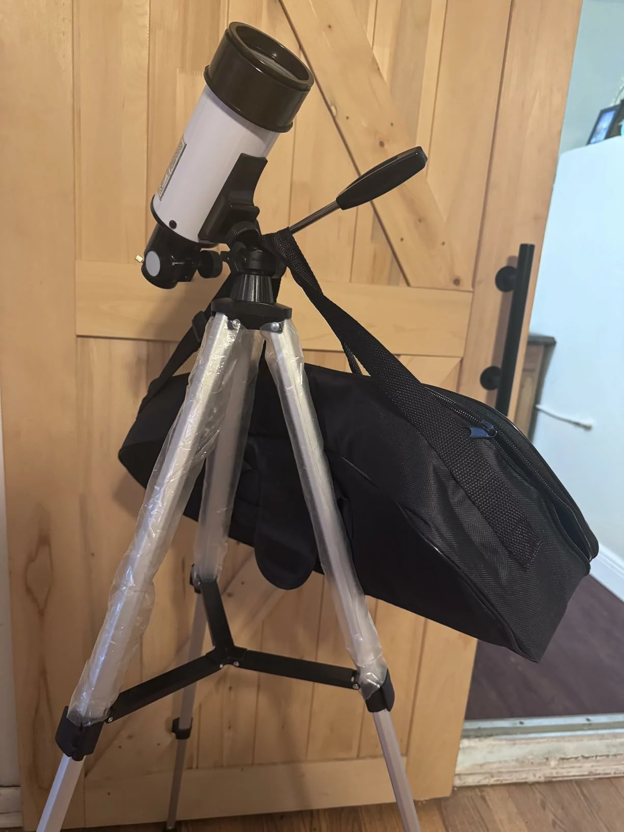 Click to view full screen Astronomical Telescope 70mm 400mm, Travel Refractor Scope For Kids Adults Beginners With Multi-Coated Lens photo review