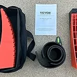 Click to view full screen VEVOR Heavy Duty Camper Levelers 2 Pack, RV Leveling Blocks with Wheel Chocks Kit with Anti-Slip, Bag & Anti-Slip Mat photo review