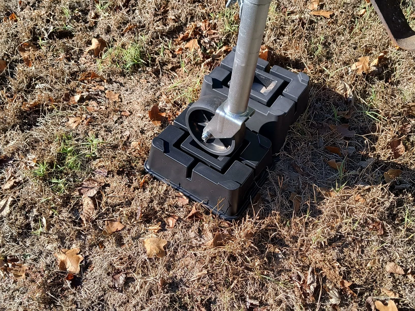 Click to view full screen Heavy Duty RV Stabilizer Jack Block, 1 Pack Trailer Jack Support 15,000lbs for Any Tongue Jack, Post, Foot, or Camper Stabilizer photo review
