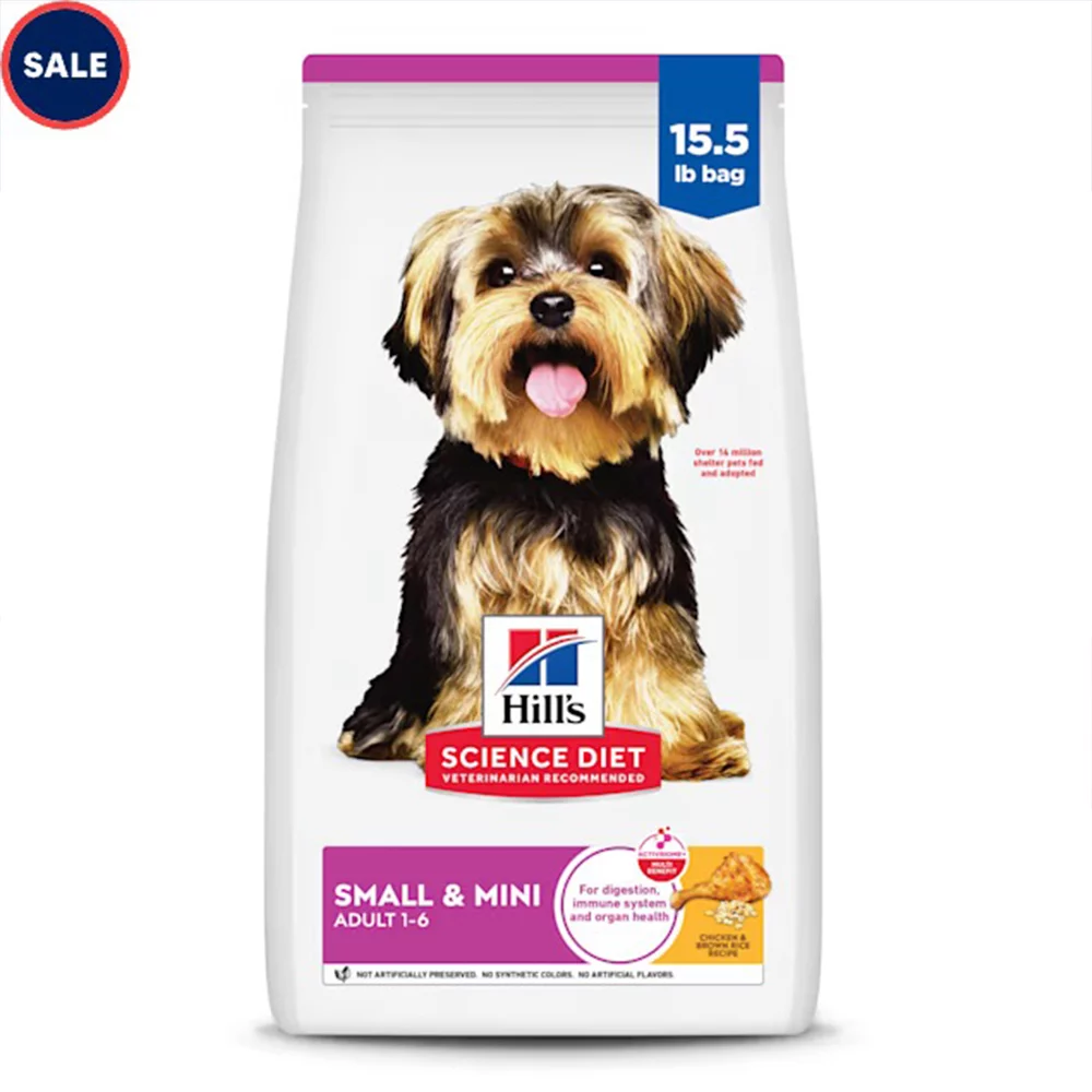 Adult Small and Mini Breed Dry Dog Food – Chicken Meal and Rice Recipe for Healthy Digestion and Energy 10 Adult Small and Mini Breed Dry Dog Food – Chicken Meal and Rice Recipe for Healthy Digestion and Energy 10
