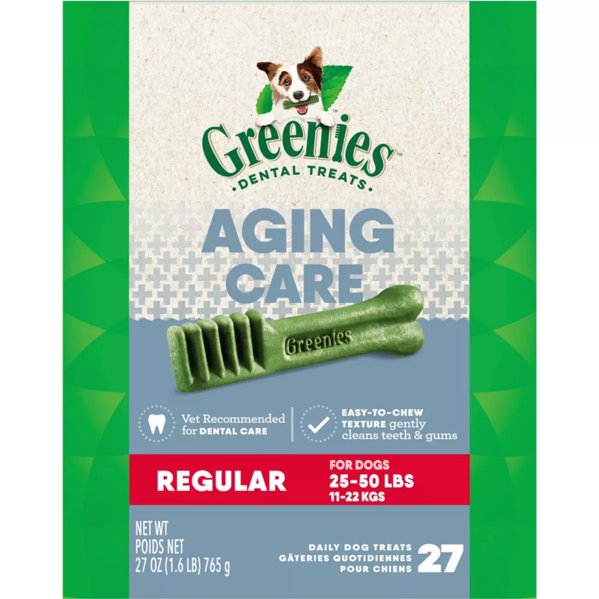 Aging Care Dog Dental Treats – Natural Oral Health Chews for Senior Dogs 1