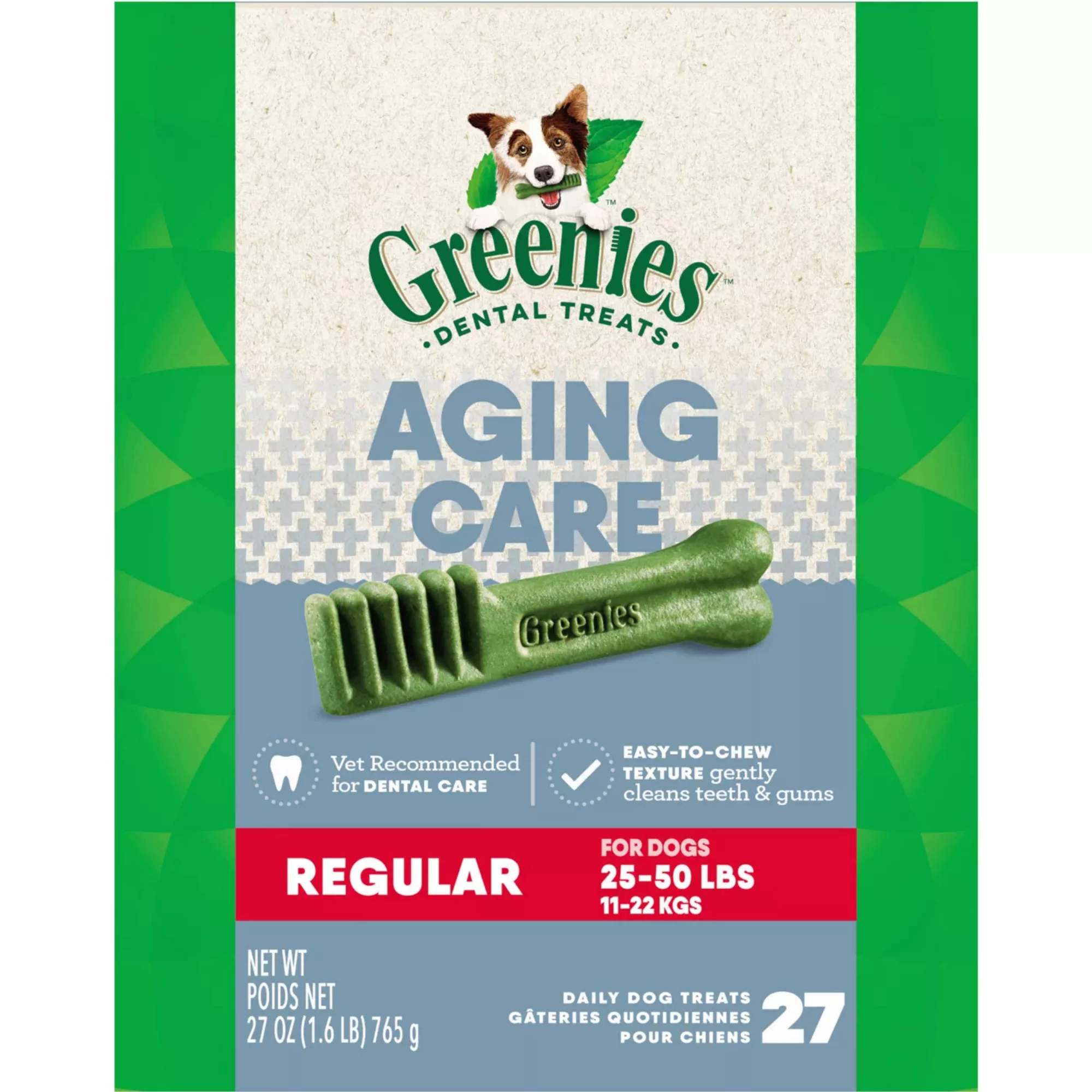 Aging Care Dog Dental Treats – Natural Oral Health Chews for Senior Dogs (1) Aging Care Dog Dental Treats – Natural Oral Health Chews for Senior Dogs 1