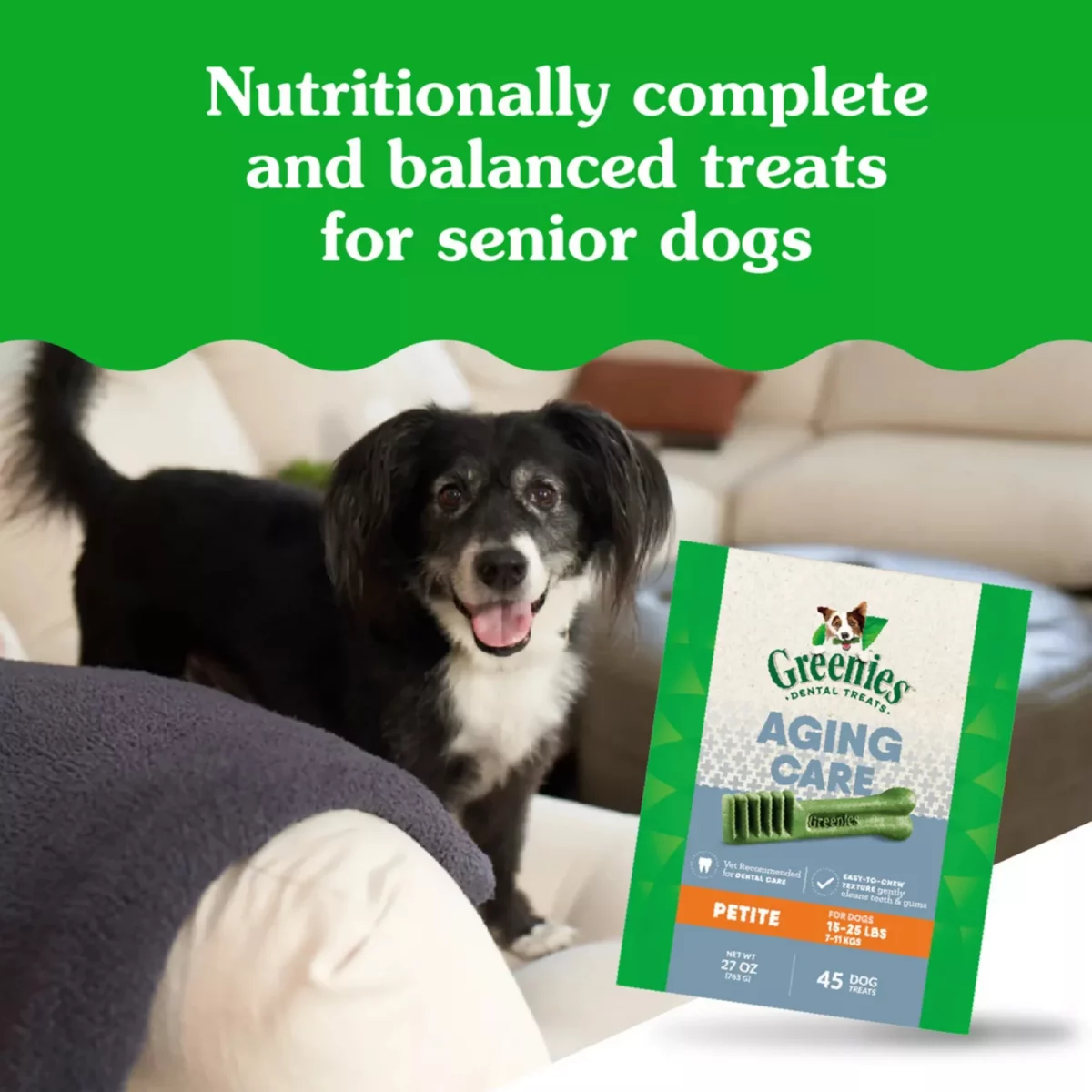 Aging Care Dog Dental Treats – Natural Oral Health Chews for Senior Dogs 5