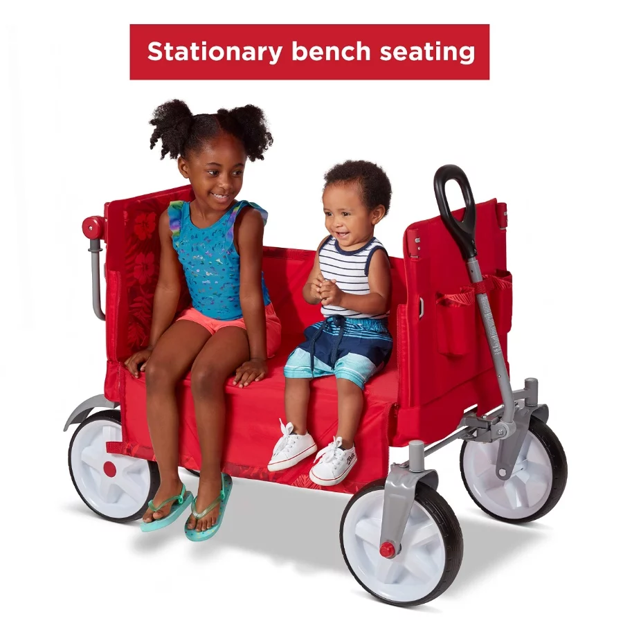 Beach Wagon with Big Wheels for Sand, Rolling Cart, Baby Stroller, Folding Cart, Radio Flyer Beach & - 06 Beach Wagon with Big Wheels for Sand Rolling Cart Baby Stroller Folding Cart Radio Flyer Beach 06