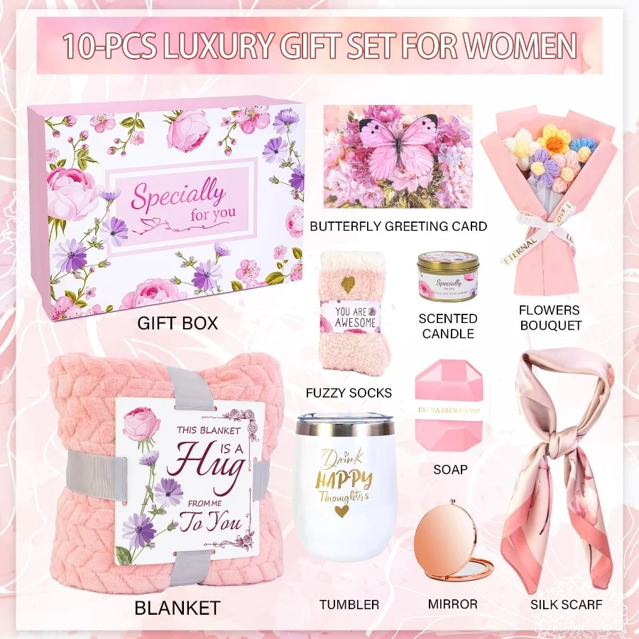 Birthday Gifts for Women Friendship Self Care Package Gifts for Women Get Well Soon Gift Baskets Rel - 04 Birthday Gifts for Women Friendship Self Care Package Gifts for Women Get Well Soon Gift Baskets Rel 04