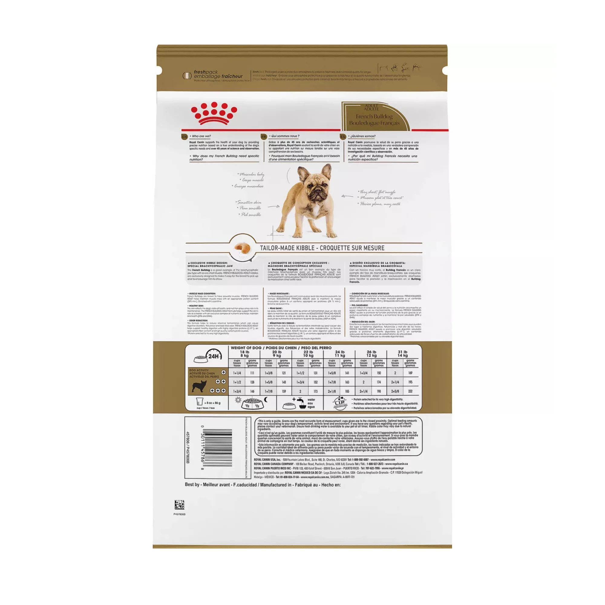 Breed Health Nutrition French Bulldog Adult Dry Dog Food – Balanced Formula (4) Breed Health Nutrition French Bulldog Adult Dry Dog Food – Balanced Formula 4