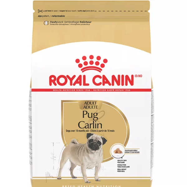 Breed Health Nutrition Pug Adult Dry Dog Food – Balanced Formula