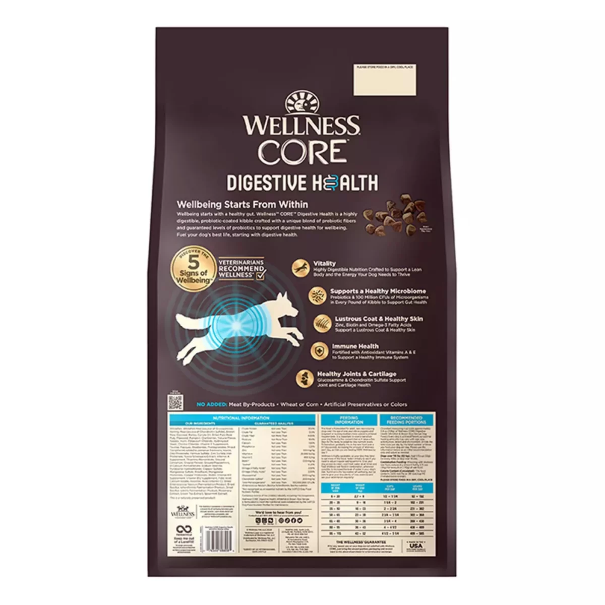 CORE Digestive Health Adult Dry Dog Food – With Grain Whitefish Brown Rice 3