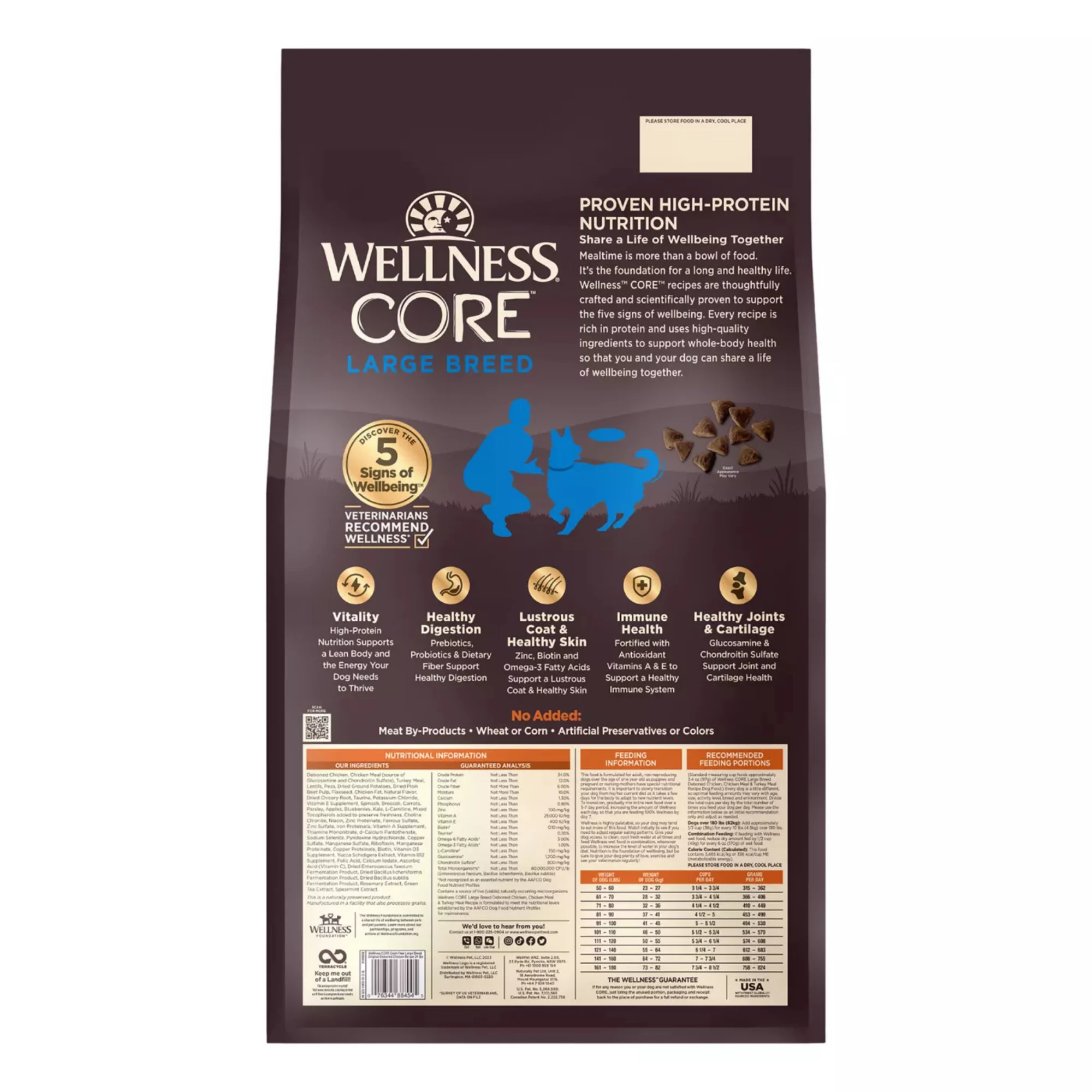 CORE Large Breed Adult Dry Dog Food – Natural Grain-Free Formula (2) CORE Large Breed Adult Dry Dog Food – Natural Grain Free Formula 2