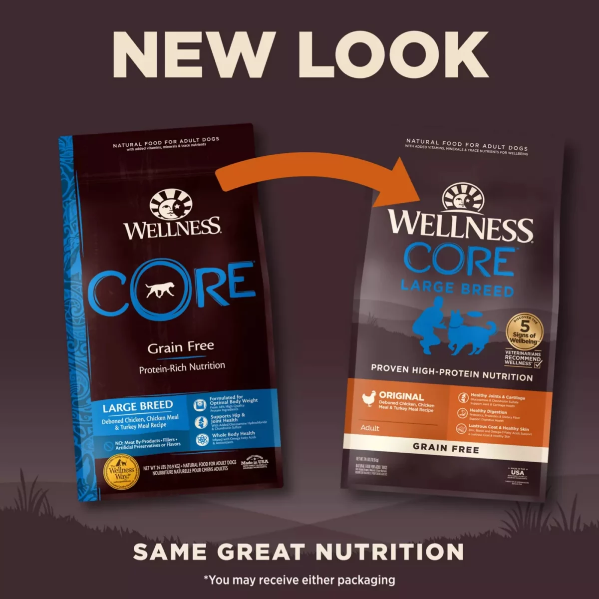 CORE Large Breed Adult Dry Dog Food – Natural Grain Free Formula 3