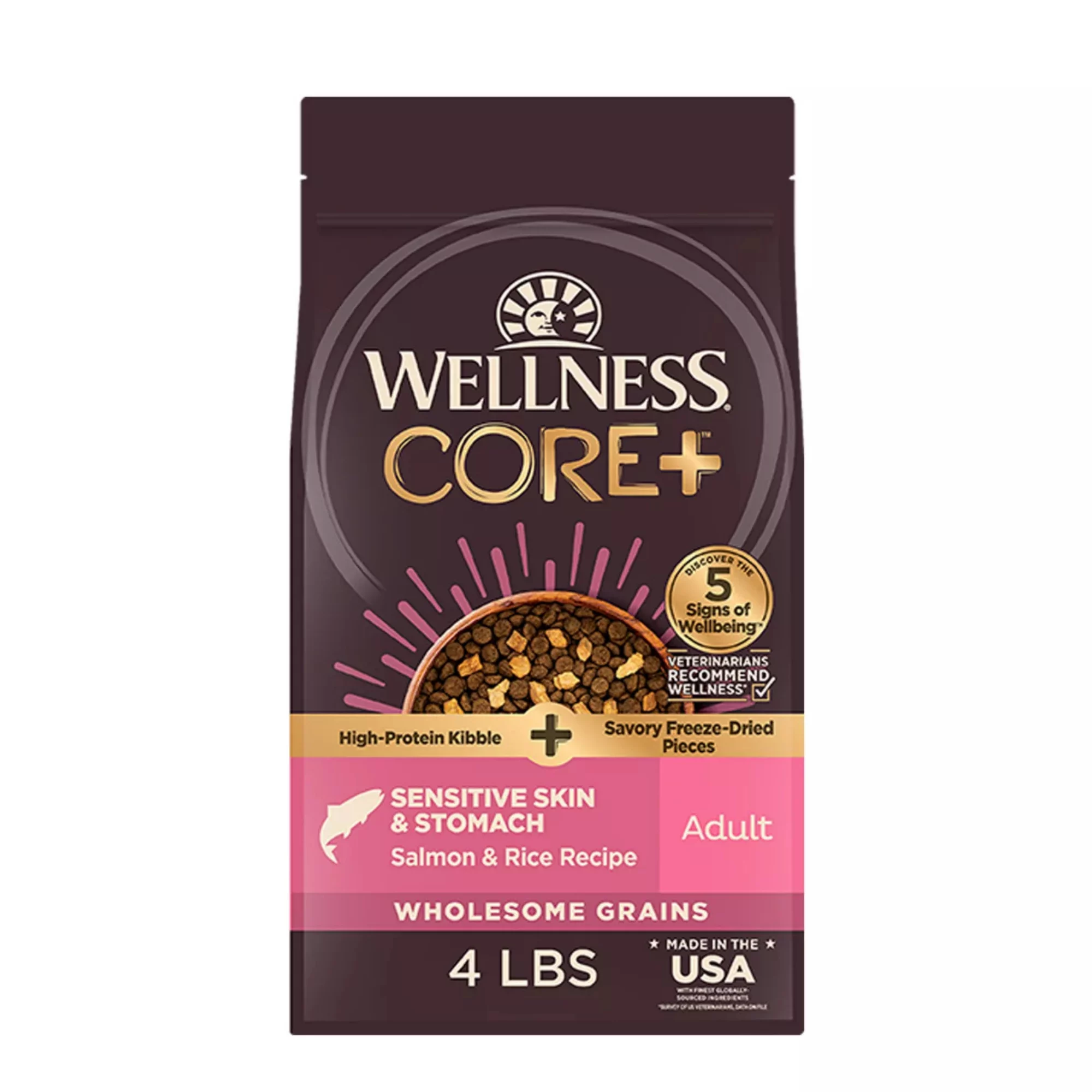 CORE Sensitive Skin & Stomach Adult Dry Dog Food – Salmon & Rice Recipe (1) CORE Sensitive Skin Stomach Adult Dry Dog Food – Salmon Rice Recipe 1