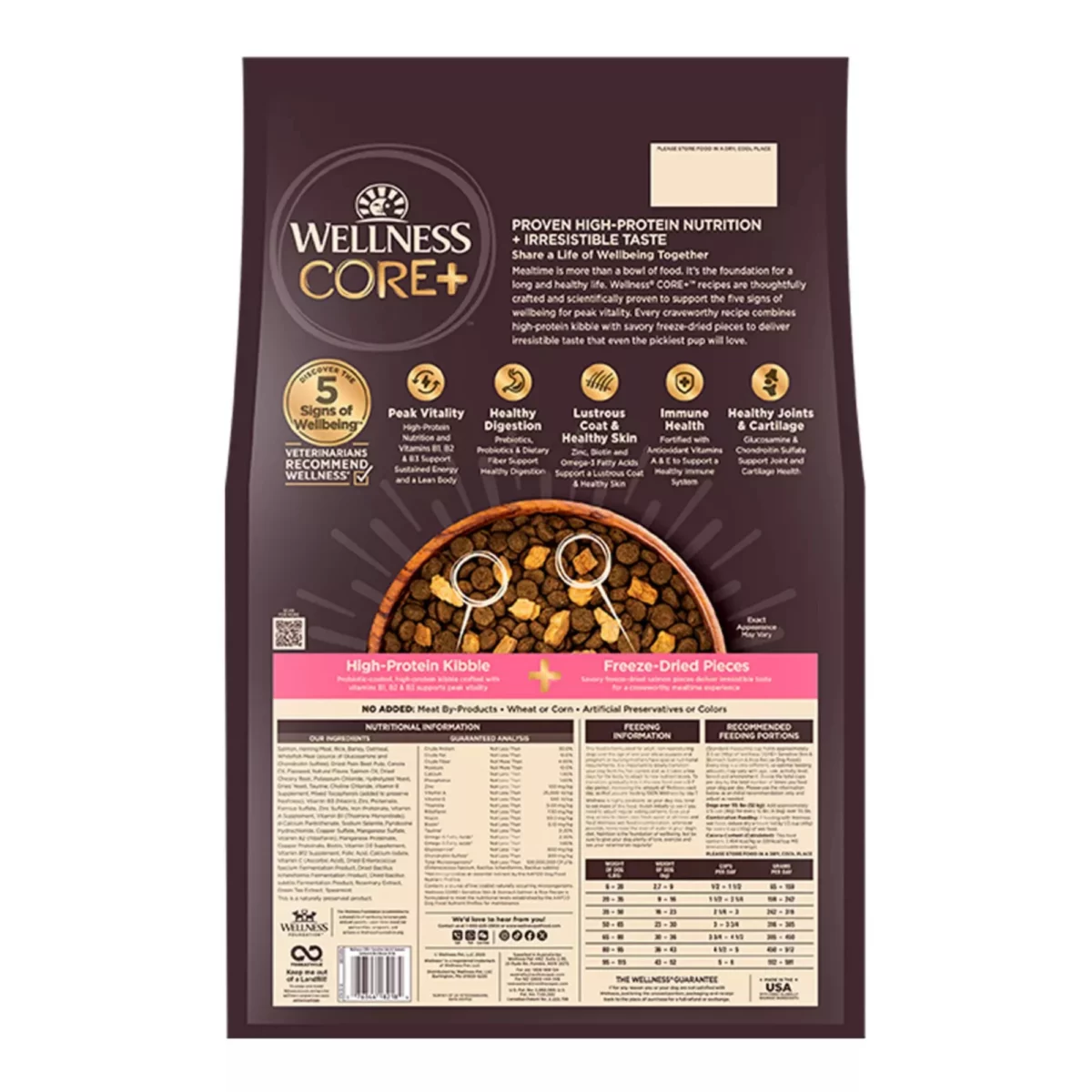 CORE Sensitive Skin Stomach Adult Dry Dog Food – Salmon Rice Recipe 3