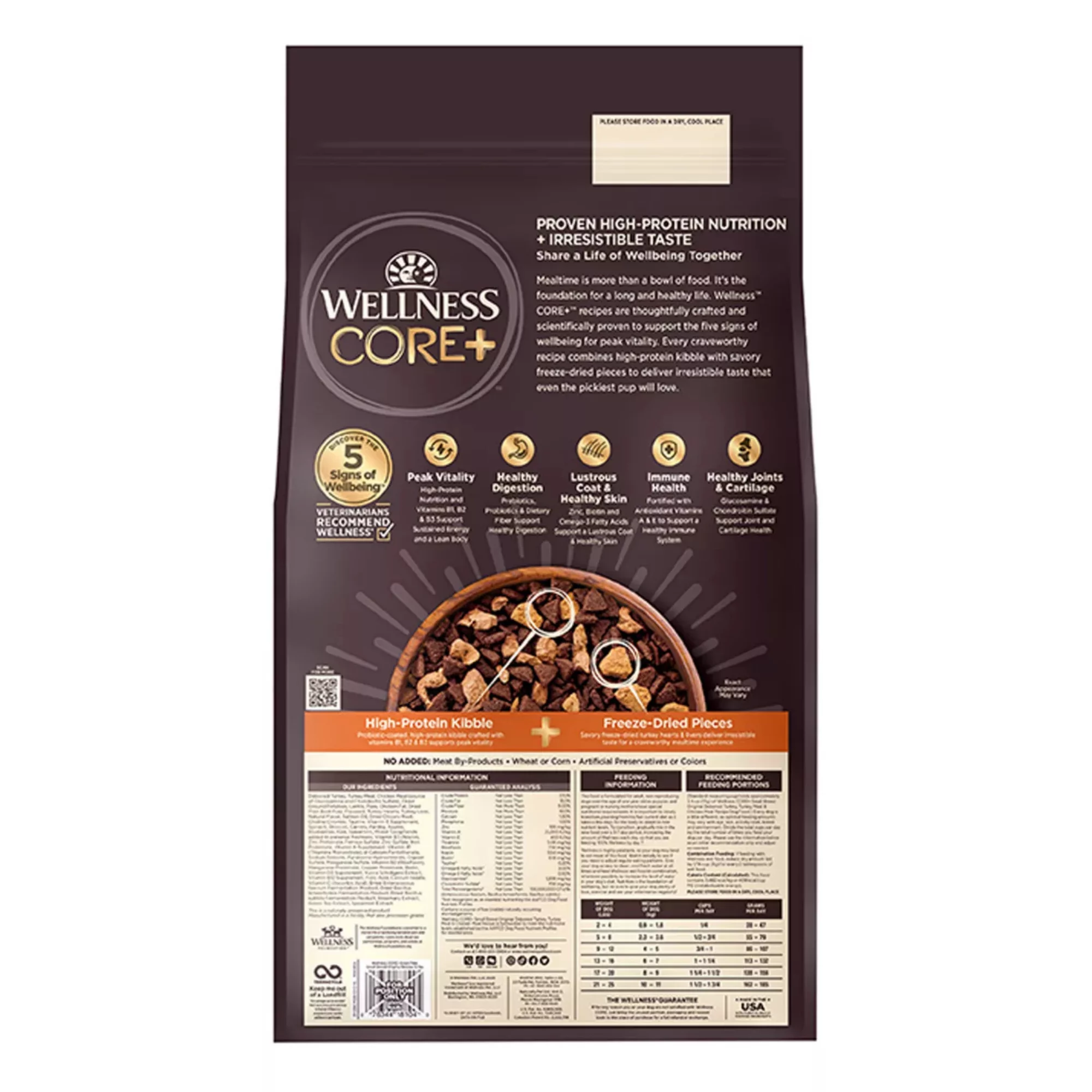 CORE Small Breed Adult Dry Dog Food – Grain-Free Freeze-Dried Turkey Recipe (3) CORE Small Breed Adult Dry Dog Food – Grain Free Freeze Dried Turkey Recipe 3