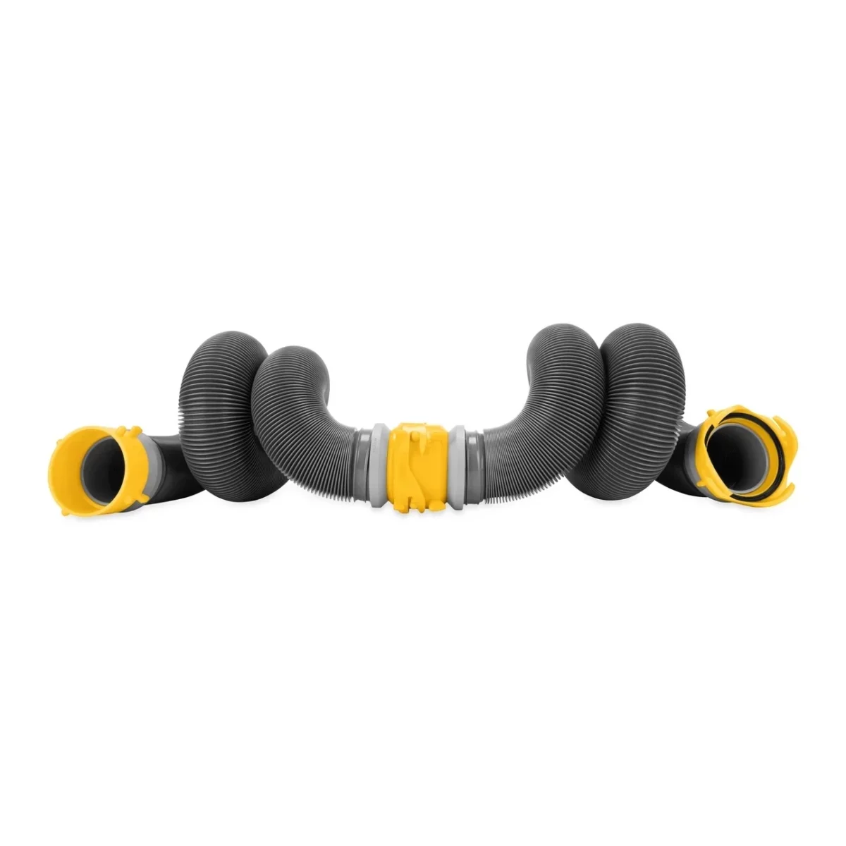 Camco 20 Ft Heavy Duty Rv Camper Swivel Sewer Dump Hose Kit Trailer Waste Pipe Tank Features Elbow Fitting Removable 2