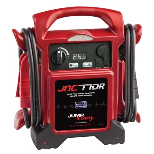 Clore Automotive Jump N Carry JNC770R 1700 Peak Amp Premium 12 Volt Jump Starter Red 01
