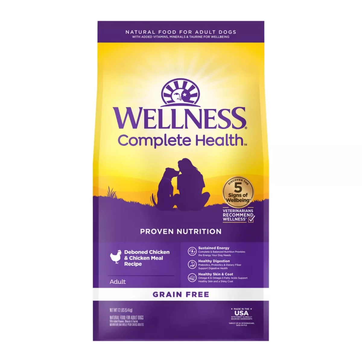 Complete Health Adult Dry Dog Food – Natural Grain Free Chicken Chicken Meal Recipe 1