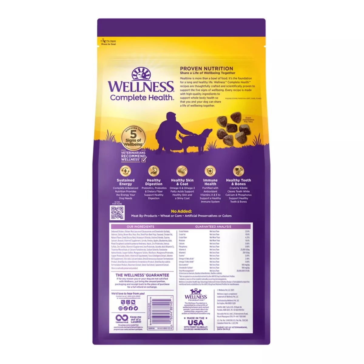 Complete Health Senior Dry Dog Food – Natural Chicken Barley Recipe 2
