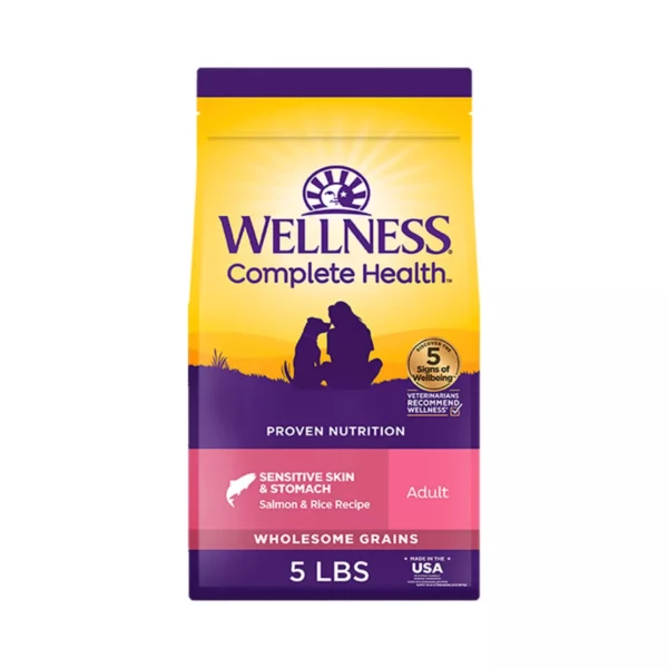 Complete Health Sensitive Skin & Stomach Adult Dry Dog Food – Salmon & Rice Recipe