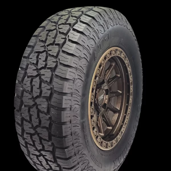 Crossmax AT-1 All Terrain LT265/70R17 121/118S E Tire, Durable Light Truck Tire for Off-Road and Highway, Superior Traction & Performance